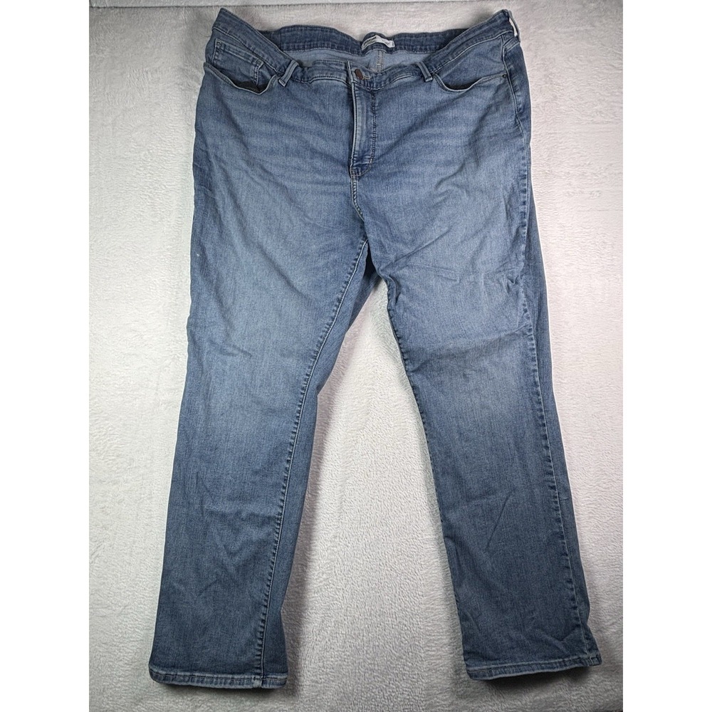 Levi Strauss Signature Gold Totally Straight Jeans Blue W37xL32 PC9-94525